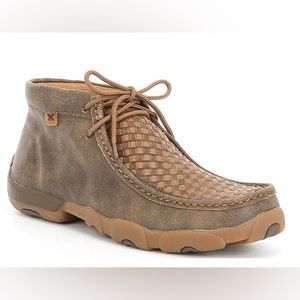 TWISTED X BOMBER DRIVING MOCCASIN MEN'S SHORT BOOT size 14 W